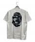A BATHING APE (ア ベイシング エイプ) BIG APE HEAD TEE ホワイト サイズ:L：6000円
