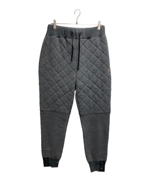 A BATHING APE（ア ベイシング エイプ）A BATHING APE (ア ベイシング エイプ) MILITARY PANTS グレー サイズ:Lの古着・服飾アイテム