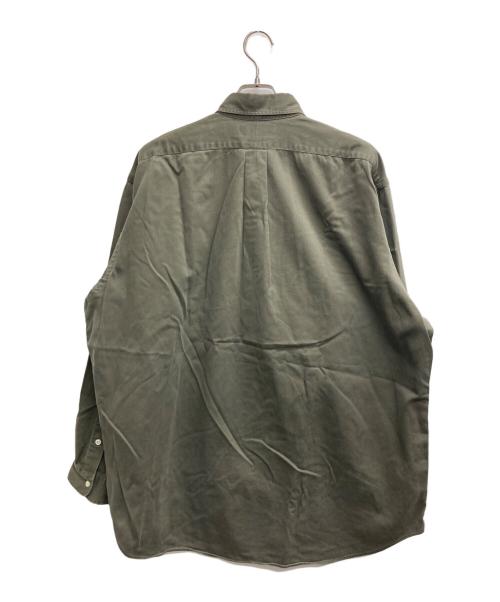 POLO RALPH LAUREN（ポロ・ラルフローレン）POLO RALPH LAUREN (ポロ・ラルフローレン) BLAIREボタンダウンシャツ カーキ サイズ:XLの古着・服飾アイテム