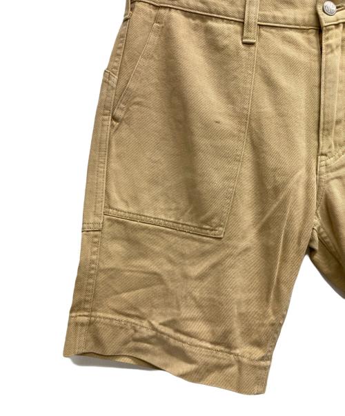A BATHING APE（ア ベイシング エイプ）A BATHING APE (ア ベイシング エイプ) ハーフパンツ ベージュ サイズ:Mの古着・服飾アイテム