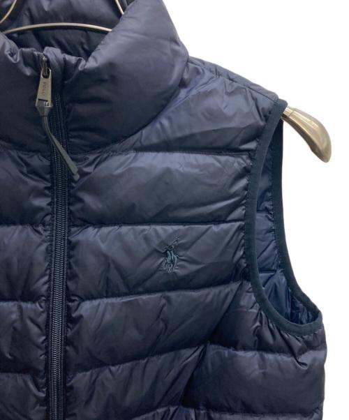 POLO RALPH LAUREN（ポロ・ラルフローレン）POLO RALPH LAUREN (ポロ・ラルフローレン) ダウンベスト ネイビー サイズ:Sの古着・服飾アイテム