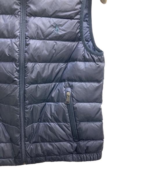 POLO RALPH LAUREN（ポロ・ラルフローレン）POLO RALPH LAUREN (ポロ・ラルフローレン) ダウンベスト ネイビー サイズ:Sの古着・服飾アイテム