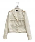theoryセオリー）の古着「Textured GAB BXY Military JKT」｜ホワイト