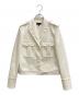 theory（セオリー）の古着「Textured GAB BXY Military JKT」｜ホワイト