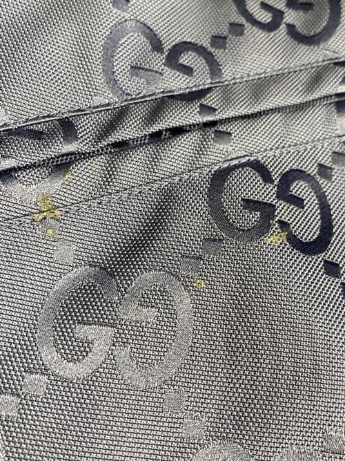 GUCCI（グッチ）GUCCI (グッチ) GGリバーシブルブルゾン ネイビー サイズ:46の古着・服飾アイテム