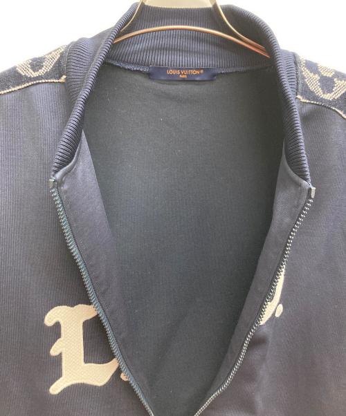 LOUIS VUITTON（ルイ ヴィトン）LOUIS VUITTON (ルイ ヴィトン) LVフラワーバンドトラックジャケット ネイビー サイズ:XLの古着・服飾アイテム