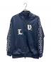 LOUIS VUITTON（ルイ ヴィトン）の古着「LVフラワーバンドトラックジャケット」｜ネイビー