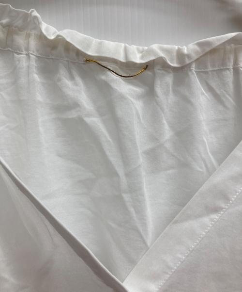 DEUXIEME CLASSE（ドゥーズィエム クラス）DEUXIEME CLASSE (ドゥーズィエム クラス) Feminine シアーブラウスシャツ ホワイト サイズ:不明（実寸サイズをご確認ください）の古着・服飾アイテム