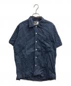 Engineered Garmentsエンジニアドガーメンツ）の古着「ドットシャツ」｜ネイビー