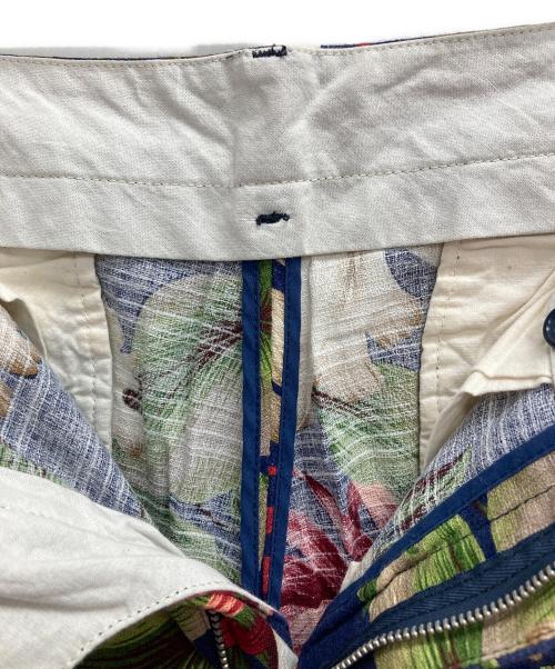 Engineered Garments（エンジニアドガーメンツ）Engineered Garments (エンジニアードガーメンツ) ボタニカル柄ハーフパンツ ネイビー サイズ:30の古着・服飾アイテム