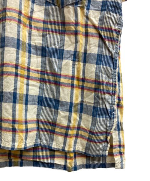 Engineered Garments（エンジニアドガーメンツ）Engineered Garments (エンジニアードガーメンツ) チェック柄プルオーバーシャツ イエロー サイズ:XSの古着・服飾アイテム