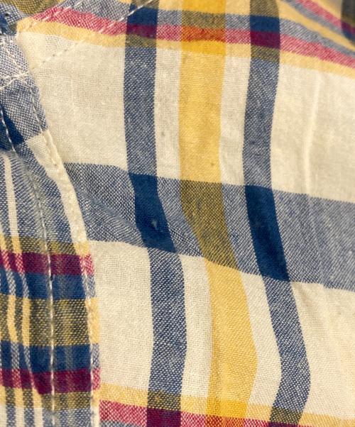 Engineered Garments（エンジニアドガーメンツ）Engineered Garments (エンジニアードガーメンツ) チェック柄プルオーバーシャツ イエロー サイズ:XSの古着・服飾アイテム