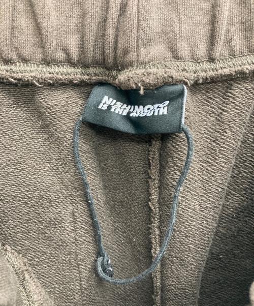 NISHIMOTO IS THE MOUTH（ニシモトイズザマウス）nishimoto is the mouth (ニシモトイズザマウス) スウェットパンツ ブラウン サイズ:Mの古着・服飾アイテム