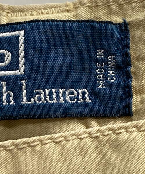 POLO RALPH LAUREN（ポロ・ラルフローレン）POLO RALPH LAUREN (ポロ・ラルフローレン) カーゴパンツ ベージュ サイズ:W30の古着・服飾アイテム