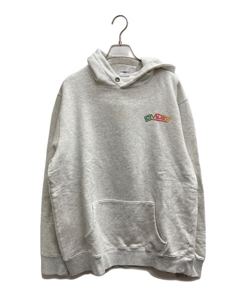 Civilist（シヴィリスト）civilist (シヴィリスト) パーカー グレー サイズ:Mの古着・服飾アイテム
