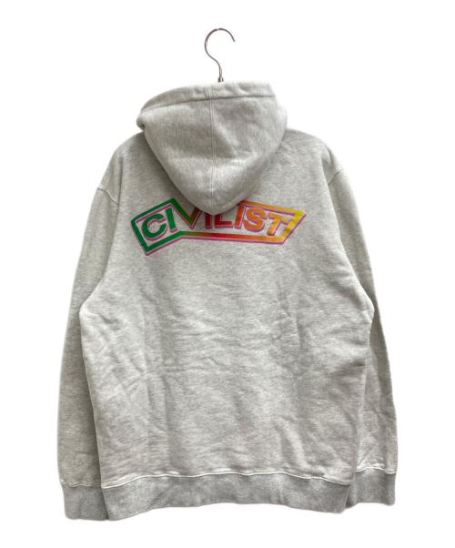 Civilist（シヴィリスト）civilist (シヴィリスト) パーカー グレー サイズ:Mの古着・服飾アイテム
