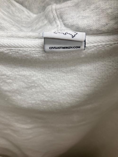Civilist（シヴィリスト）civilist (シヴィリスト) パーカー グレー サイズ:Mの古着・服飾アイテム