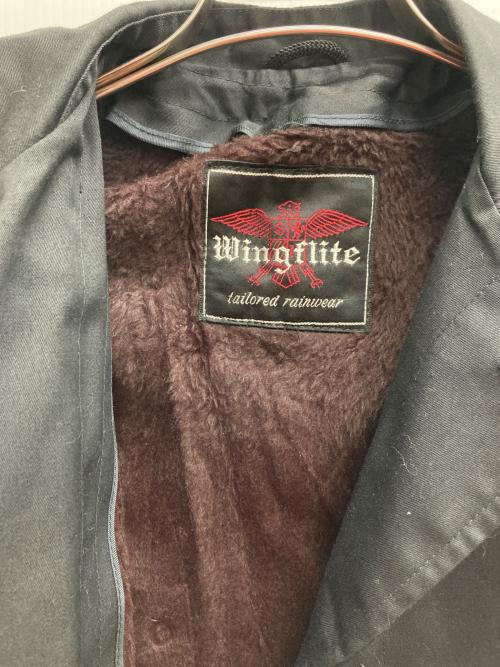WING FLITE（ウィングフライト）WING FLITE (ウィングフライト) ライナー付コート ブラック サイズ:36の古着・服飾アイテム