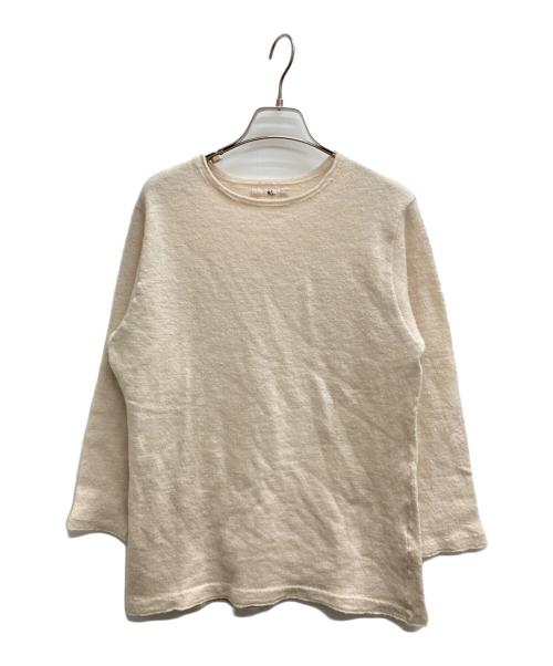 45R（フォーティファイブ・アール）45R (フォーティファイブ・アール) ウールニット アイボリー サイズ:3の古着・服飾アイテム