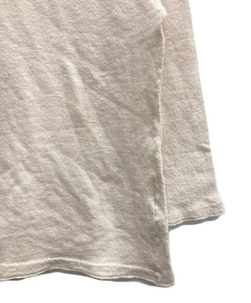 45R（フォーティファイブ・アール）45R (フォーティファイブ・アール) ウールニット アイボリー サイズ:3の古着・服飾アイテム