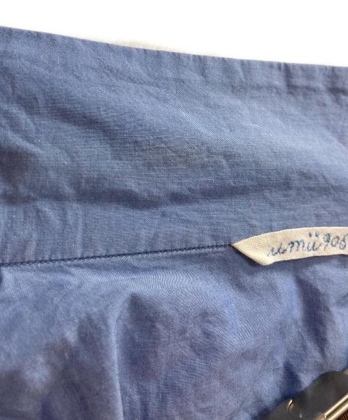 umii 908（ウミキューゼロハチ）umii 908 (ウミキューゼロハチ) スキッパーシャツ スカイブルー サイズ:3の古着・服飾アイテム