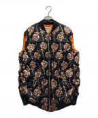 HOUGAホウガ）の古着「thorny vest」｜ブラック