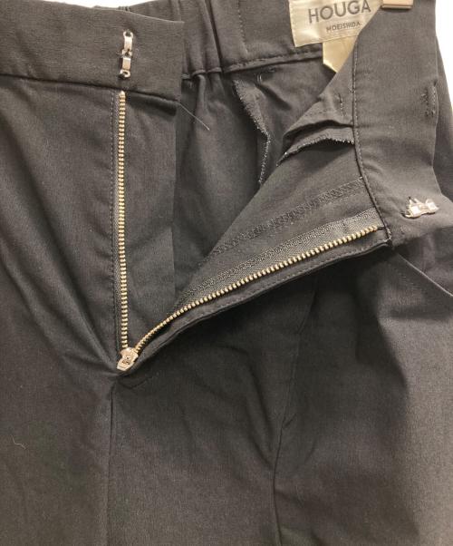 HOUGA（ホウガ）HOUGA (ホウガ) ワイドパンツ ブラック サイズ:不明（実寸サイズをご確認ください）の古着・服飾アイテム