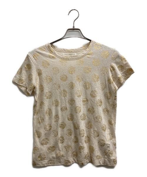 Y's（ワイズ）Y's (ワイズ) デザインカットソー ベージュ サイズ:表記無しの古着・服飾アイテム