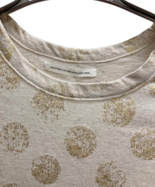 Y's（ワイズ）Y's (ワイズ) デザインカットソー ベージュ サイズ:表記無しの古着・服飾アイテム