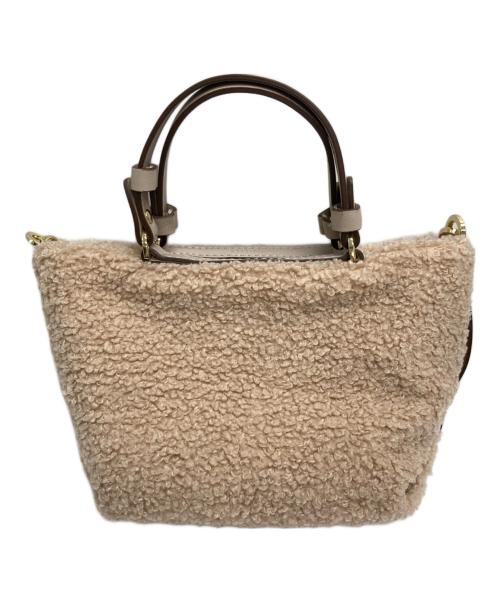 LORISTELLA（ロリステッラ）LORISTELLA (ロリステッラ) ボア2WAYバッグ ベージュの古着・服飾アイテム