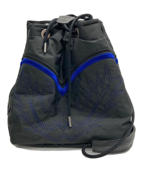 TOGA（トーガ）TOGA (トーガ) OUTDOOR (アウトドア) ドローストリングバッグ ブラックの古着・服飾アイテム