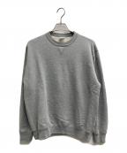 LOOPWHEELERループウィラー）の古着「前Vガゼットスウェット」｜グレー