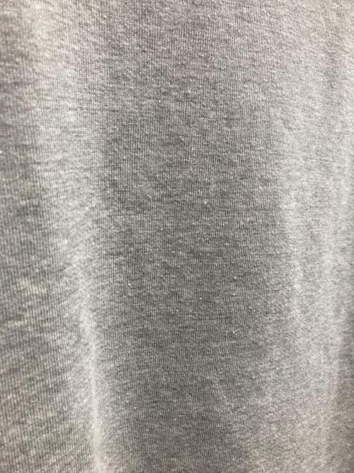 LOOPWHEELER（ループウィラー）LOOPWHEELER (ループウィラー) 前Vガゼットスウェット グレー サイズ:MEDIUMの古着・服飾アイテム