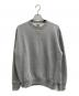 LOOPWHEELER（ループウィラー）の古着「前Vガゼットスウェット」｜グレー