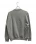 LOOPWHEELER (ループウィラー) 前Vガゼットスウェット グレー サイズ:MEDIUM：8000円