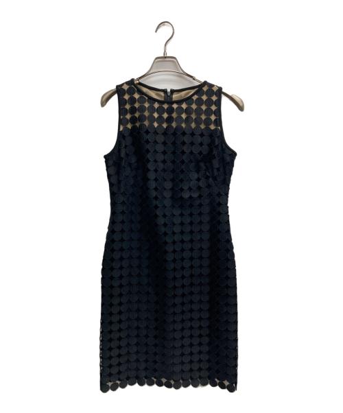 LAUREN RALPH LAUREN（ローレンラルフローレン）LAUREN RALPH LAUREN (ローレンラルフローレン) ノースリーブワンピース ブラック サイズ:2の古着・服飾アイテム