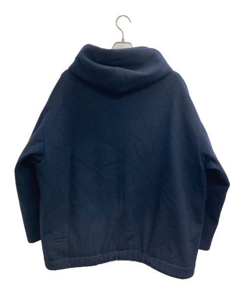 Dulcamara（ドゥルカマラ）Dulcamara (ドゥルカマラ) よそいきフードスロープショートコート ネイビー サイズ:1の古着・服飾アイテム
