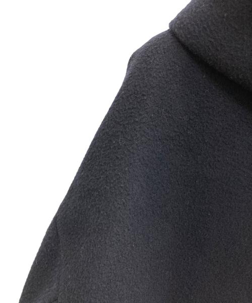 Dulcamara（ドゥルカマラ）Dulcamara (ドゥルカマラ) よそいきフードスロープショートコート ネイビー サイズ:1の古着・服飾アイテム