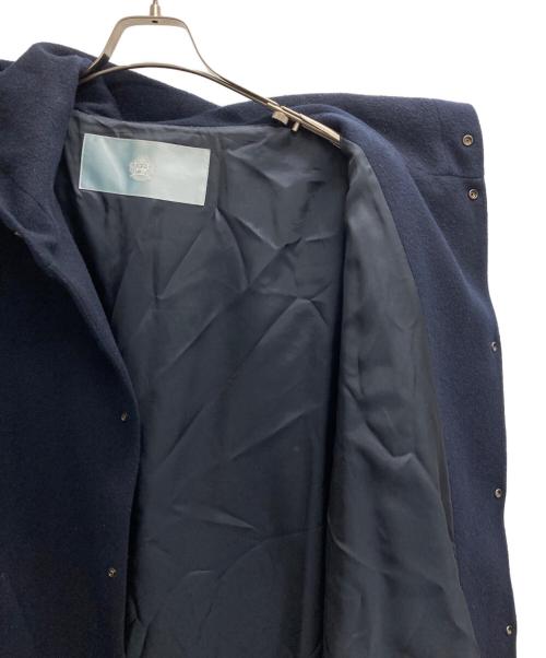 Dulcamara（ドゥルカマラ）Dulcamara (ドゥルカマラ) よそいきフードスロープショートコート ネイビー サイズ:1の古着・服飾アイテム