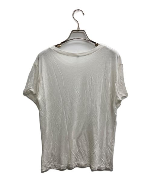 BASERANGE（ベースレンジ）BASERANGE (ベースレンジ) loose tee tolo ホワイト サイズ:XSの古着・服飾アイテム