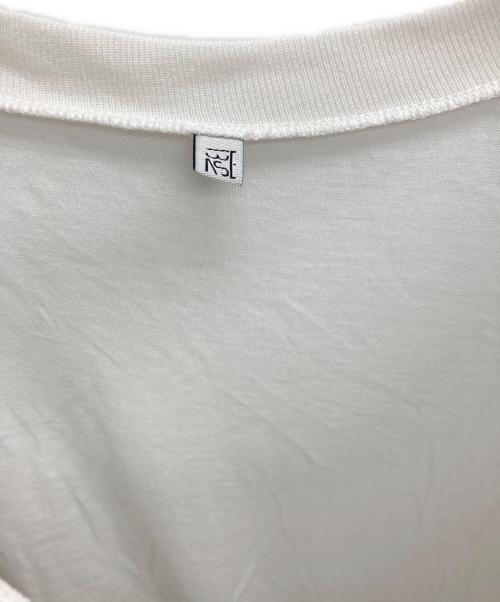 BASERANGE（ベースレンジ）BASERANGE (ベースレンジ) loose tee tolo ホワイト サイズ:XSの古着・服飾アイテム