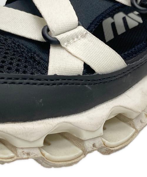 MIZUNO（ミズノ）MIZUNO (ミズノ) WAVE PROPHECY Strap アイボリー×ブラック サイズ:24cmの古着・服飾アイテム