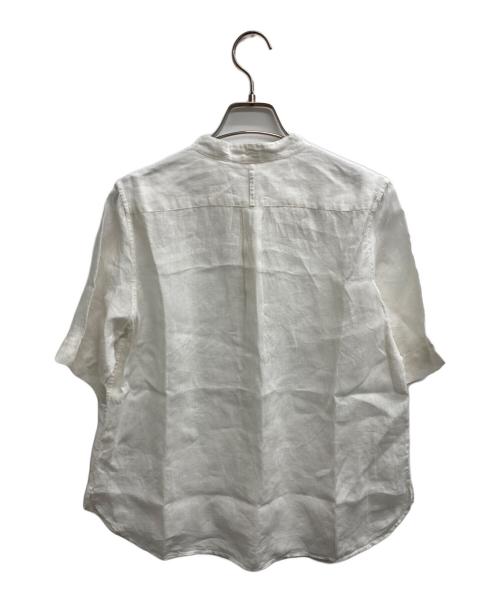 MARGARET HOWELL（マーガレットハウエル）MARGARET HOWELL (マーガレットハウエル) リネンシャツ ホワイト サイズ:1の古着・服飾アイテム