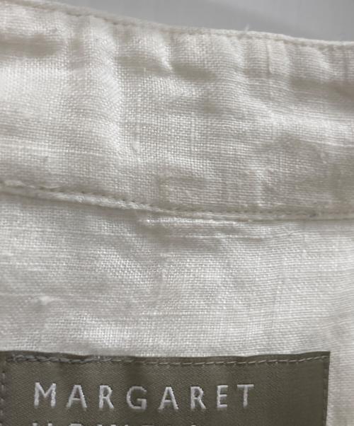 MARGARET HOWELL（マーガレットハウエル）MARGARET HOWELL (マーガレットハウエル) リネンシャツ ホワイト サイズ:1の古着・服飾アイテム