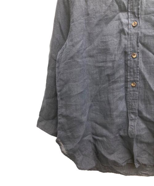 MARGARET HOWELL（マーガレットハウエル）MARGARET HOWELL (マーガレットハウエル) リネンシャツ ネイビー サイズ:2の古着・服飾アイテム
