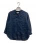 MARGARET HOWELL（マーガレットハウエル）の古着「リネンシャツ」｜ネイビー