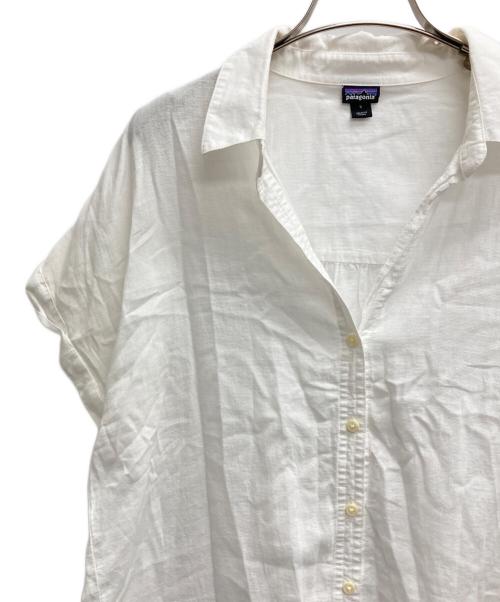Patagonia（パタゴニア）Patagonia (パタゴニア) 半袖シャツ ホワイト サイズ:Sの古着・服飾アイテム