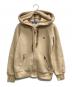 BURBERRY BLUE LABEL（バーバリーロンドンブルーレーベル）の古着「ジップパーカー」｜ベージュ