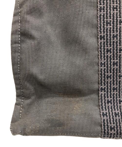 HERMES（エルメス）HERMES (エルメス) キャンバストートバッグ グレーの古着・服飾アイテム