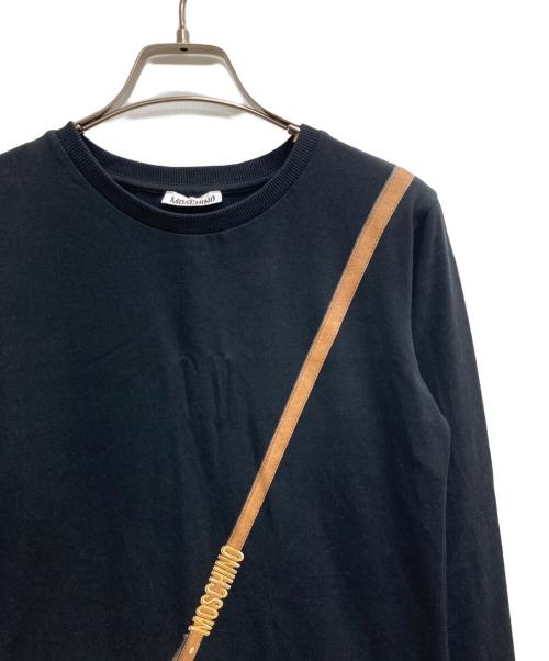MOSCHINO TEEN（モスキーノ ティーン）MOSCHINO TEEN (モスキーノ ティーン) 長袖Tシャツ ブラック サイズ:キッズ14の古着・服飾アイテム